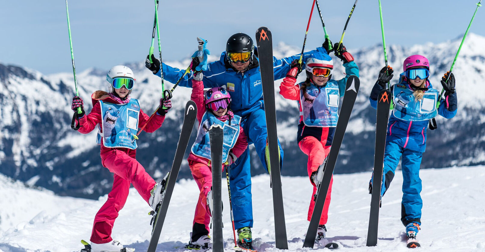 Skicursussen voor kinderen en tieners in Flachau - van 3 tot 15 jaar