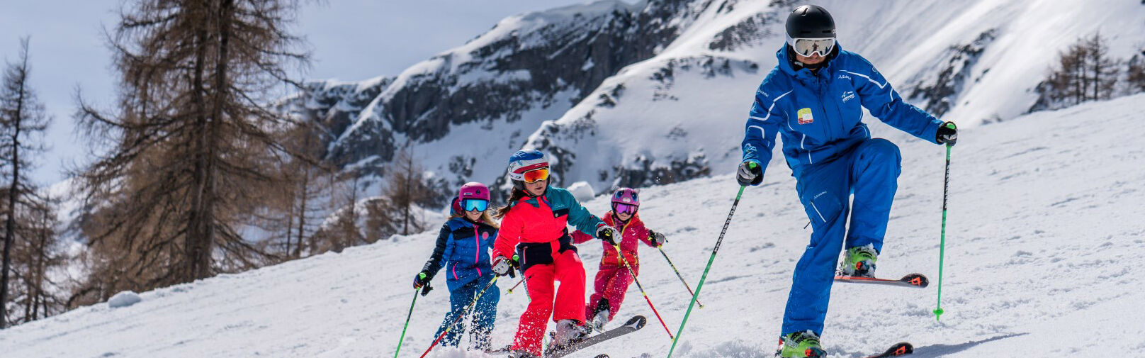 Leer skiën in Flachau - kinderskicursussen van 3 tot 15 jaar