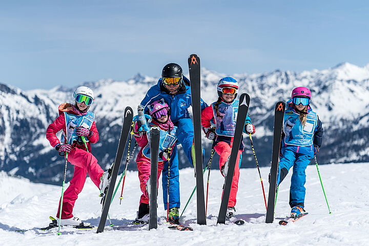 Leer skiën in Flachau - skicursussen voor kinderen en tieners