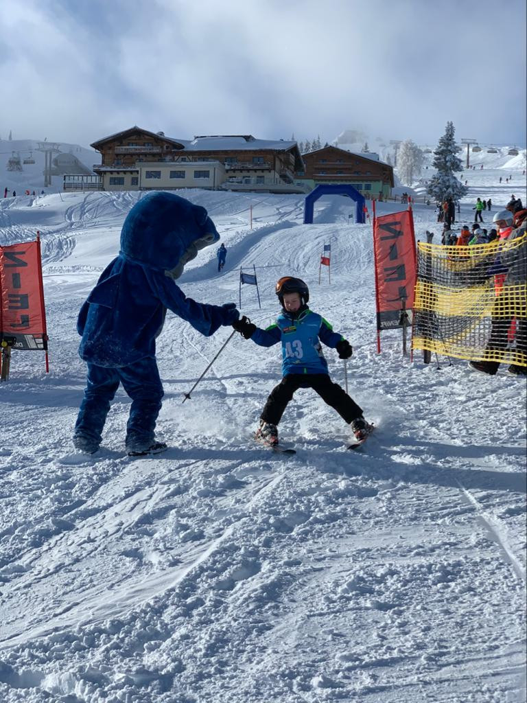 Ski school race in Flachau - ski race at Fischis ski school Flachau